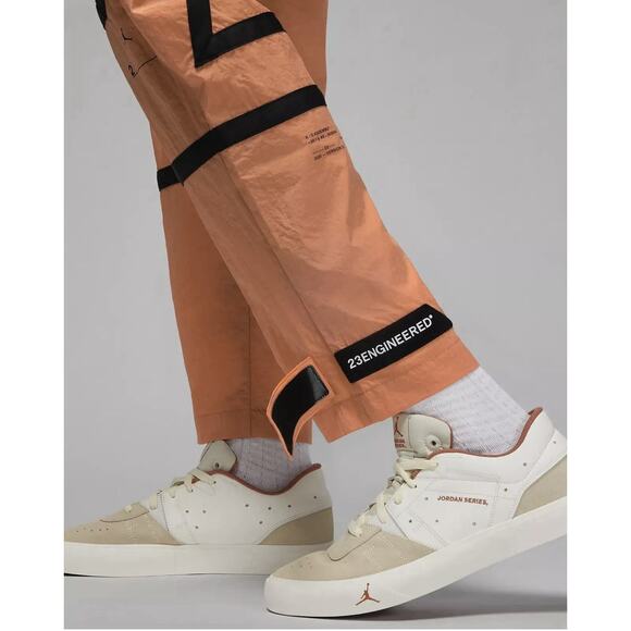 Nike Air Jordan 23 Engineered Woven Pants Rust Oxide DV7699-872 Men's Size L - Picture 3 of 9